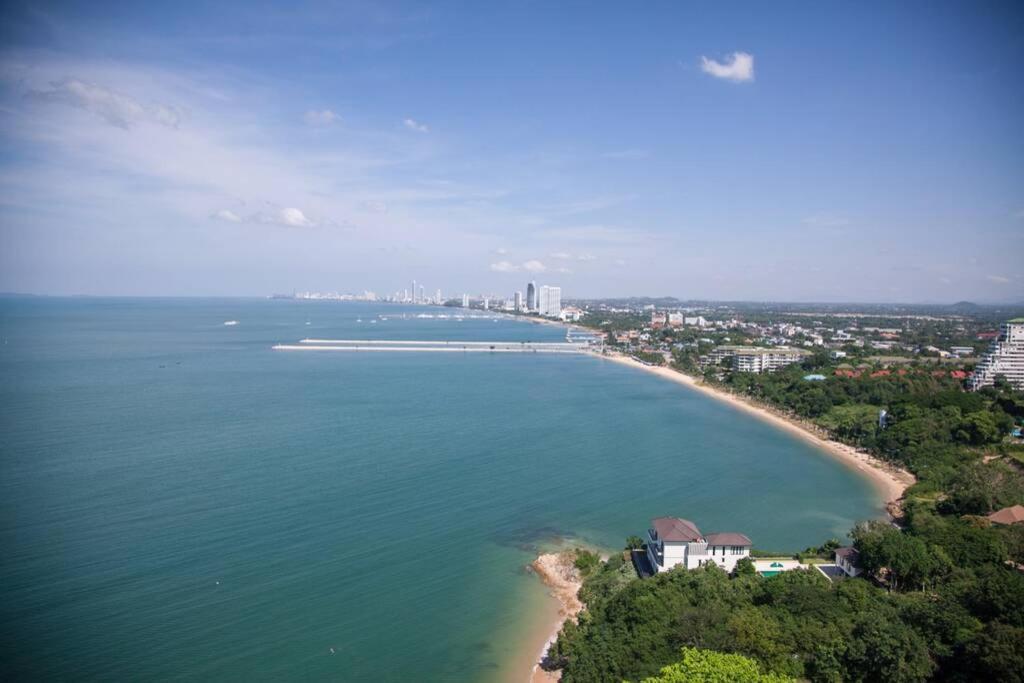 Pattaya Seaside Balcony/Beach Front/4 Peoples Na Chom Thian Eksteriør bilde